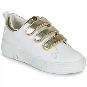 Palladium Manufacture EGO 02 LEA womens Shoes Trainers in White,5,6,6.5