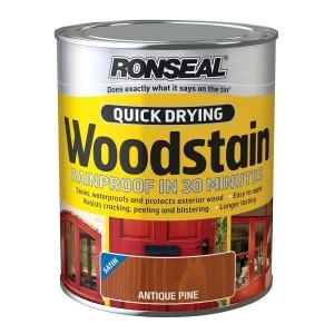 Ronseal Quick Drying Woodstain 750ml
