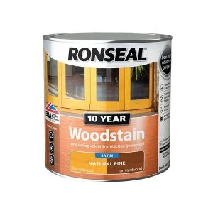Ronseal 10 Year Woodstain Teak 2.5 litre