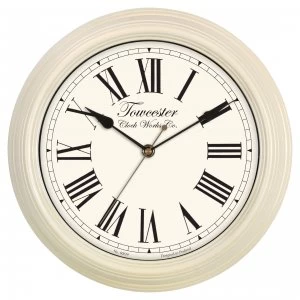 Acctim Redbourn 30cm Cream Wall Clock