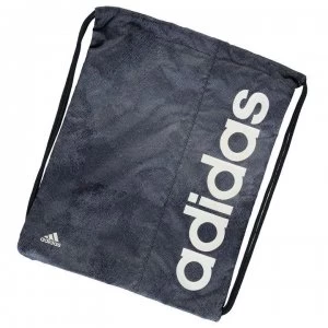 adidas Linear Graphic Gymsack - Steel/Navy