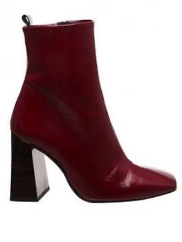 Office All Together Ankle Boots - Burgundy