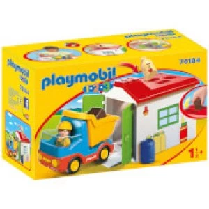 Playmobil 1.2.3 Garbage Truck (70184)