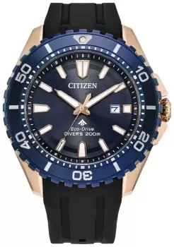 Citizen BN0196-01L Mens Promaster Diver Eco-Drive Blue Watch