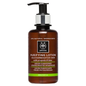 Apivita Purifying Lotion Purifying Toning Lotion for Oily / Mixed Skin with Propolis and Citrus 200ml