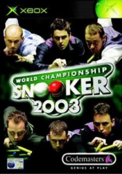 World Championship Snooker 2003 Xbox Game