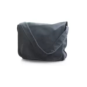 Bags By Jassz - Canvas Messenger Bag (One Size) (Denim Blue)