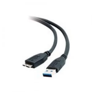 C2G CablesToGo 1m USB 3.0 AM-MICRO BM CBL BLK