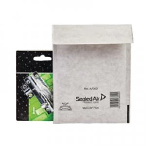Mail Lite Bubble Lined Size A000 110x160mm White Postal Bag Pack of