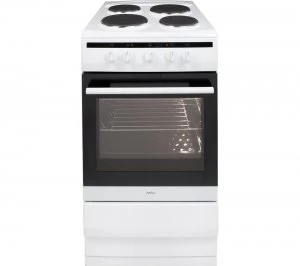 Amica 508EE1W Single Oven Electric Cooker