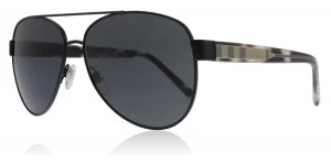 Burberry BE3084 Sunglasses Matte Black 122887 60mm