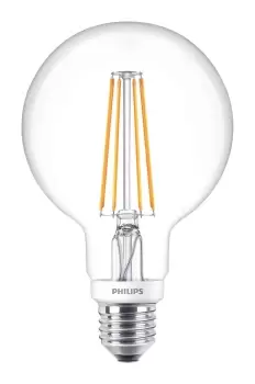 Philips 7W LED ES E27 Globe Warm White Dimmable - 57575800