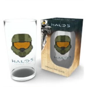 Halo 5 Mask - Pint Glass