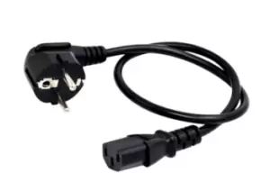 Intel AC06C13EU power cable Black 0.6 m C13 coupler IEC 320
