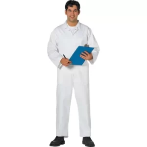 2201 Food Boiler Suit White (L)