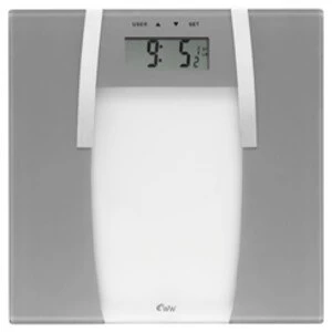 Weight Watchers Glass Body Fat Bathroom Scales