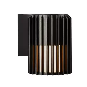 Aludra Outdoor Modern Wall Lamp Black, E27, IP54