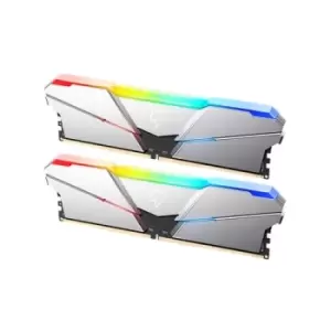 Netac Shadow RGB DDR5-4800 32GB (16GB x 2) C40 Silver