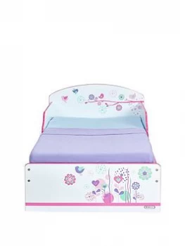 Hello Home Flowers And Birds Toddler Bed