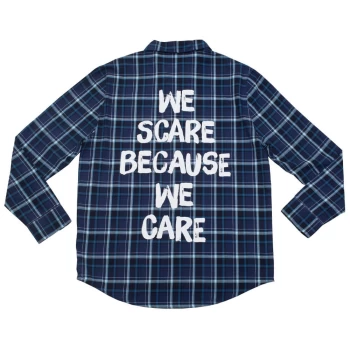 Cakeworthy Monsters Inc We Scare Flannel - M