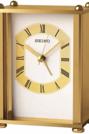 Seiko Clocks Carriage Mantel Clock QHE127G