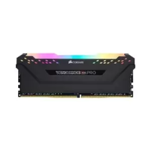 Corsair 16GB (1x16GB) Single Channel Vengeance RGB Pro Black OEM (DDR4 3600/18/v) - CM4X16GC3600C18W2D