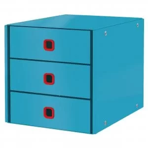 Drawercabinet C&S Cosy 3Drawer Calm Bl