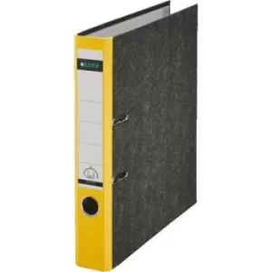 Leitz Folder 1050 A4 Spine width: 52mm Yellow Paste paper 2 brackets 10505015