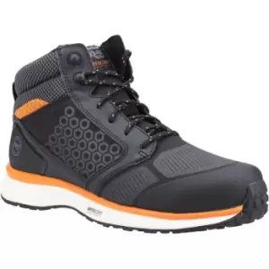 Mens Reaxion Mid Composite Safety Boots (10.5 uk) (Black/Orange) - Black/Orange - Timberland Pro