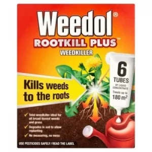 Weedol Rootkill Plus Weedkiller 8 Tubes