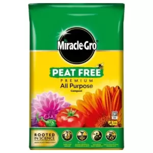 Miracle-Gro All Purpose Peat Free Compost 40L - 119766