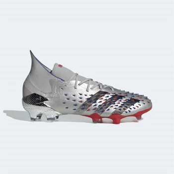adidas adidas Predator .1 FG Football Boots - SilverMet/Black