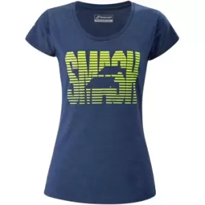 Babolat Exercise Message Tee - Blue