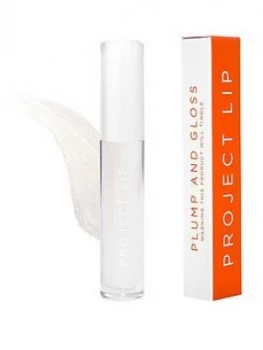 Project Lip Project Lip Plump And Gloss Xl Plump And Collagen Lipgloss, Shade Tingle (Clear)
