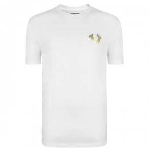True Religion Print T Shirt - White 1800