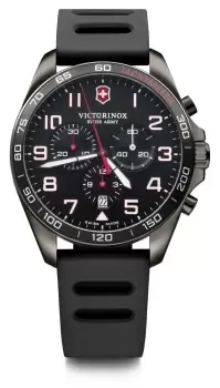 Victorinox 241889 FieldForce Sport Chrono 42m Black Dial Watch