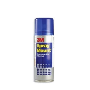 3M SprayMount 400ml Adhesive Spray Can CFC-Free Non-staining