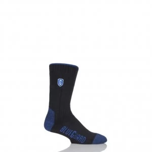 Mens Anti-abrasion Durability Work Socks Size 6-8 1/2 Black