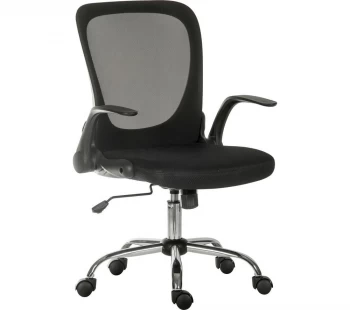 TEKNIK Flip Mesh Tilting Executive Chair - Black