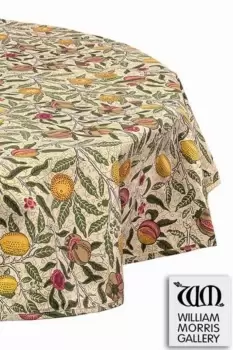 William Morris Fruit Acrylic Circle Tablecloth