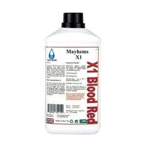 Mayhems X1 Blood Red Coolant 1L