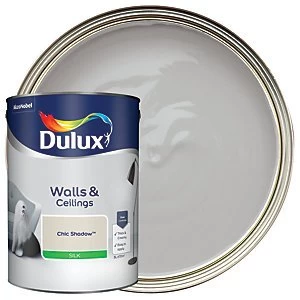 Dulux Walls & Ceilings Chic Shadow Silk Emulsion Paint 5L