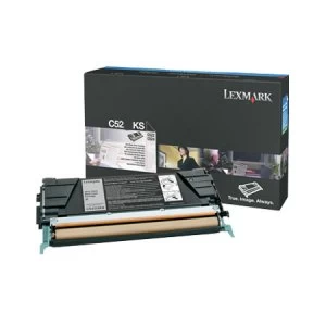 Lexmark C5202KS Black Laser Toner Ink Cartridge