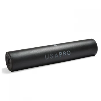 USA Pro Perfect Positions Yoga Mat - Black/Charcoal