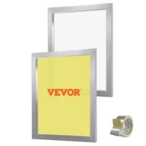 VEVOR Screen Printing Kit, 2 Pieces Aluminum Silk Screen Printing Frames, 20x24inch Silk Screen Printing Frame with 230 Count Mesh, High Tension Nylon