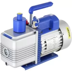 VEVOR Vacuum Pump, 10CFM 1 HP, Two-Stage Rotary Vane Vacuum Pump, 220V 5 PA Facility HVAC Refrigerant Air Tool for HVAC, Auto AC Refrigerant Rechargin