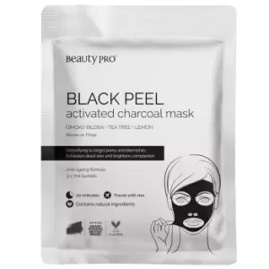 Beauty Pro Beauty Pro Black Peel-Off Mask With Activiated Charcoal - 3 x 7g