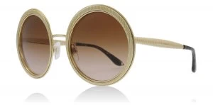 Dolce & Gabbana DG2179 Sunglasses Gold 02/13 54mm