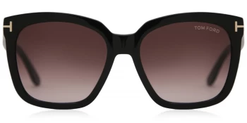 Tom Ford Amarra Sunglasses Shiny Black 01T 55mm
