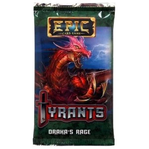 Epic Card Game Tyrants: Draka's Rage Expansion